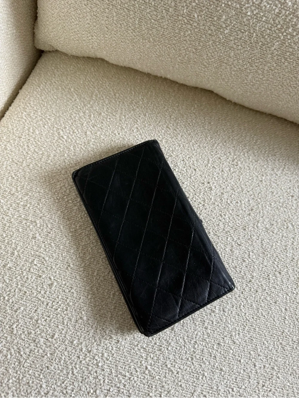 Chanel Black Long Wallet